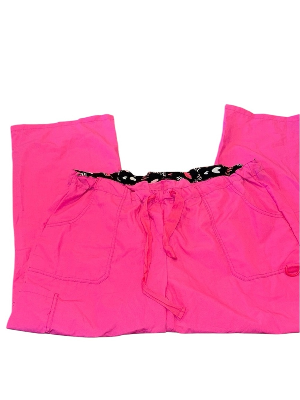 Divine curves nurses scrub pants size 2X Bright Pink
